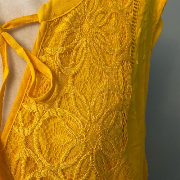 Torrid Babydoll Swiss flutter sleeve lace top - Picture 9 of 11